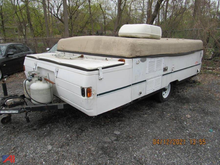 1998 Coleman Pop Up Trailer Auction Auctions International